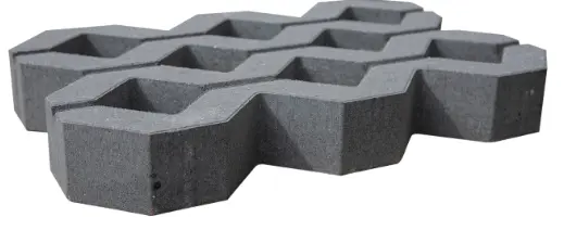 B100.0038 - TurfStone  Charcoal 06/  80mm  151/2" X 231/2"/ 80 Sq/Ft       